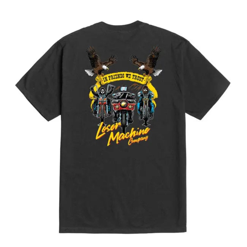 Loser Machine Past & Present T-Shirt Black