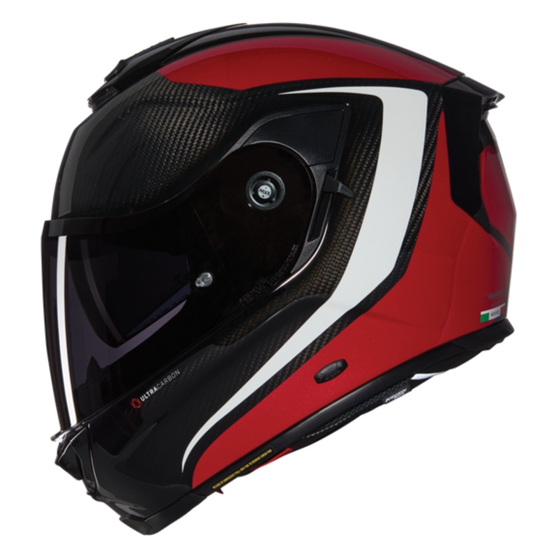 Nolan X-903 Ultra Carbon Intrigo Carbon / White / Red