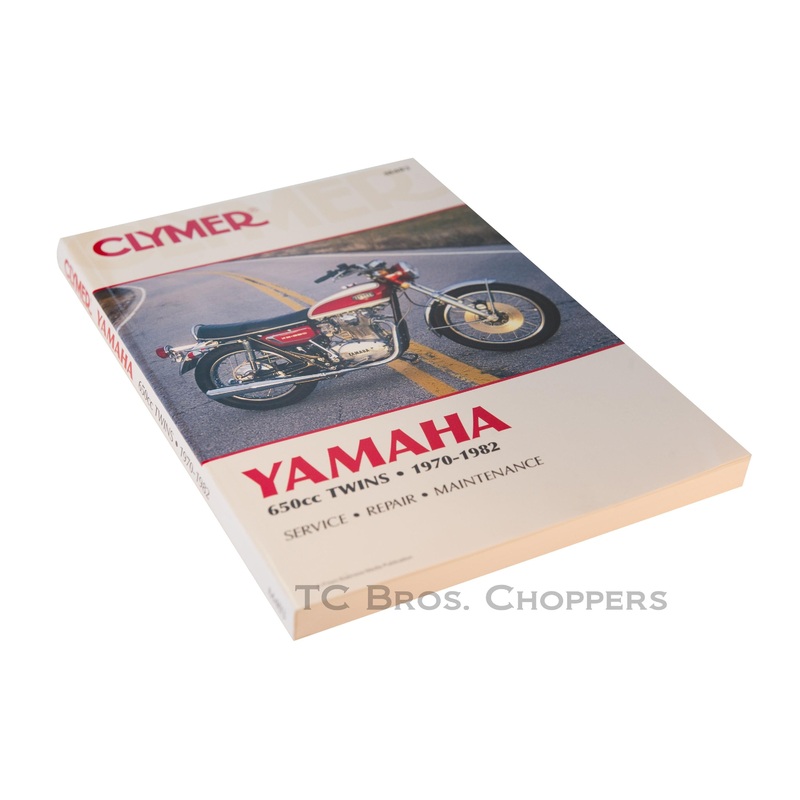 Clymer Manual Yamaha 650cc Twins 1970-1982 XS650, TX650, XS1, XS2