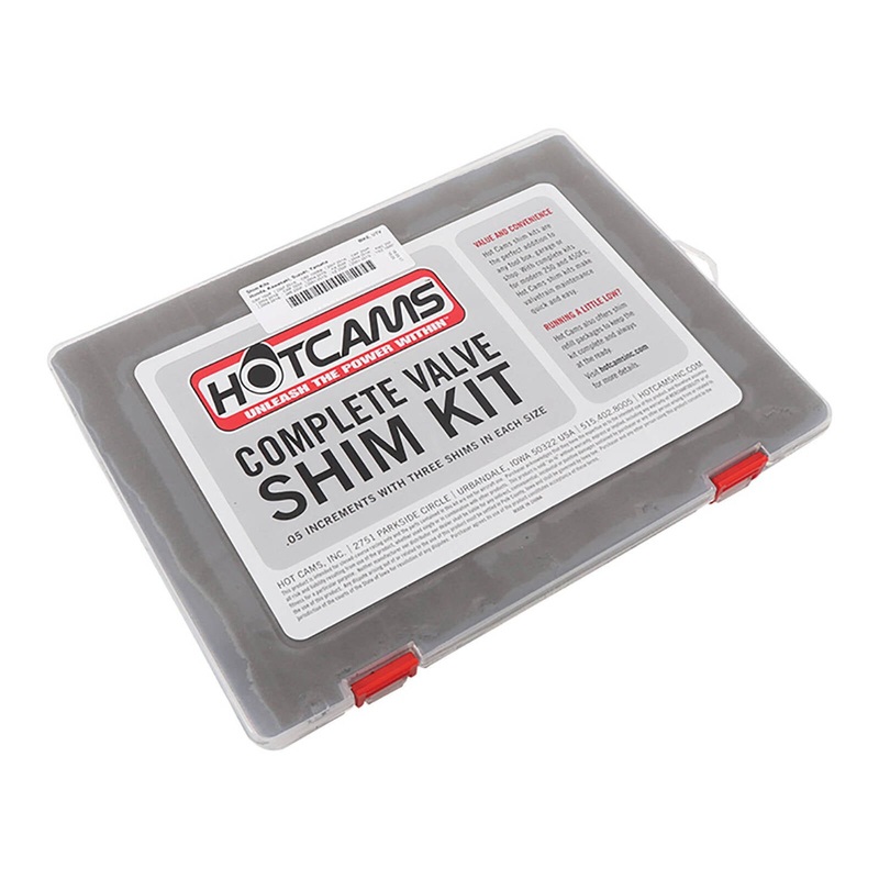 Hot Cams Shim Kit 9.48mm (1.20mm-3.50mm in .05mm – 3 each) 2 Box