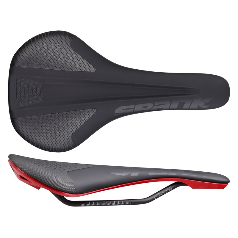 Spank Spike 160 Saddle – Black/Red