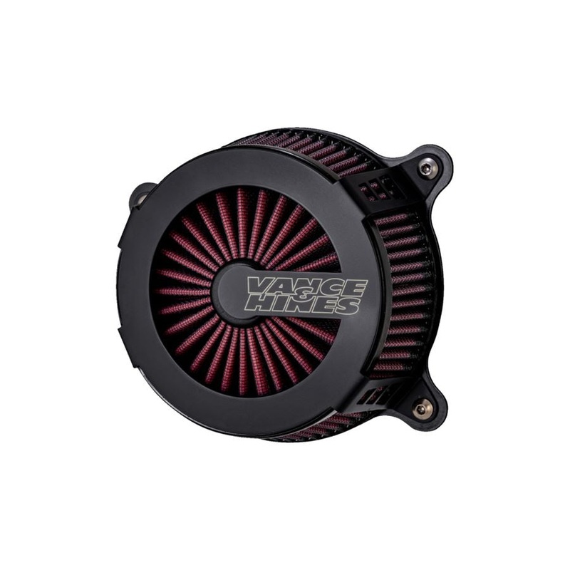 V02 Cage Fighter Air Cleaner Kit For Harley 17-UP M8 Models – Black