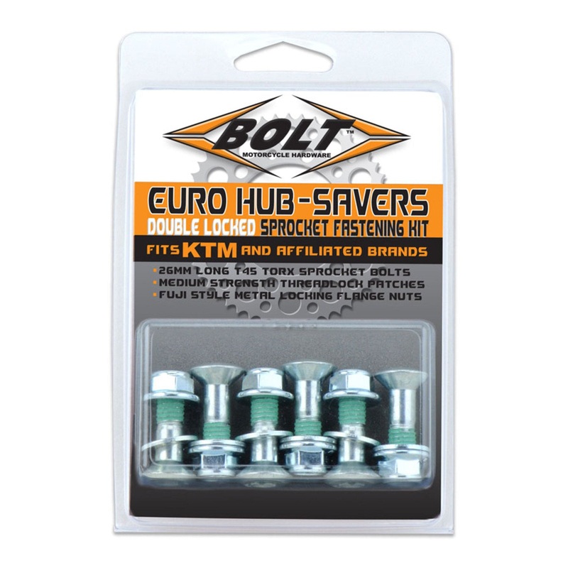 Bolt Hub-Savers Sprocket Bolts/Nuts EURO 2008 HS.EU