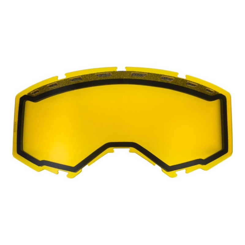 FLY ’19- DUAL LENS W/VENTS AND POST YELLOW
