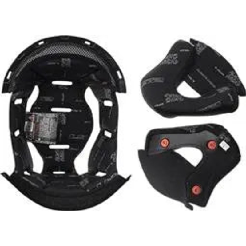 LS2 Replacement Liner Kit Black For Verso OF570 Helmets