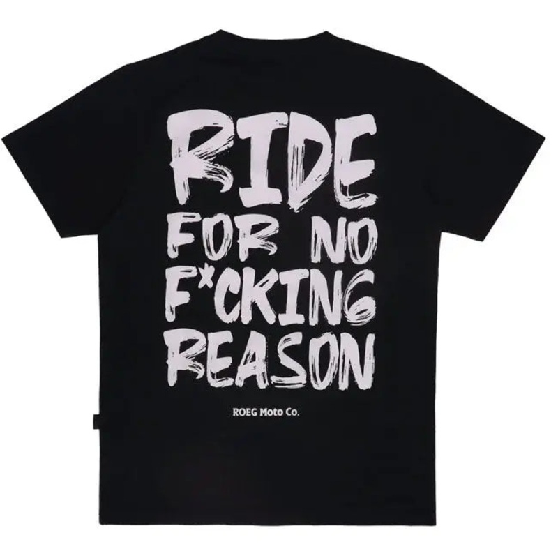 Roeg Kane Plain T-Shirt Black